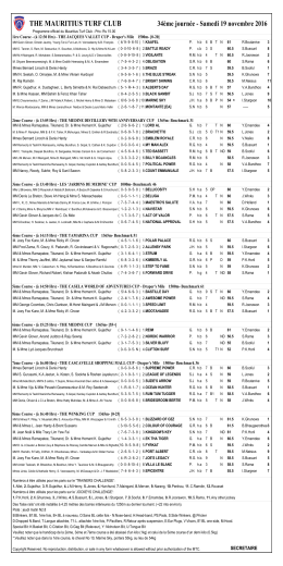 the mauritius turf club