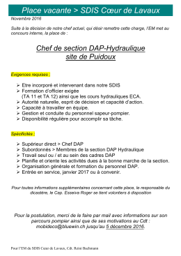 Postulation chef de section DAP Hydraulique-CdL[1]