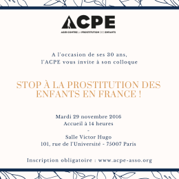 acpe programme - Vigo, cabinet d`avocats