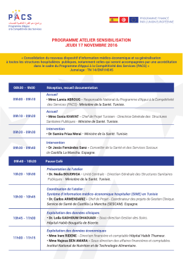 programme
