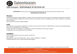 Voir l`offre - Talentissim