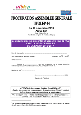 Procuration