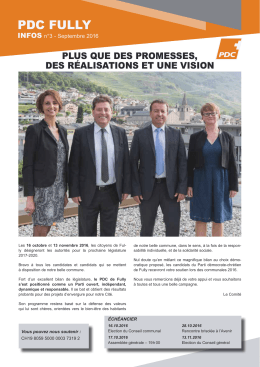 Journal de septembre 2016