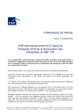 Télécharger le communiqué de presse