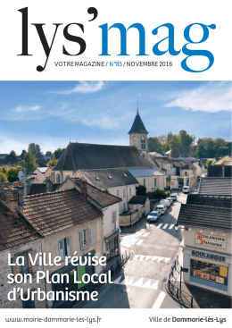 La Ville r&eacute;vise son Plan Local d`Urbanisme