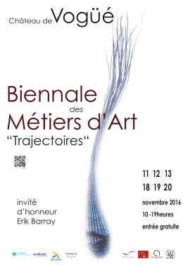 plaquette de la biennale