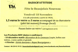 Comme chaque année, BAZOCH`ATTITUDE