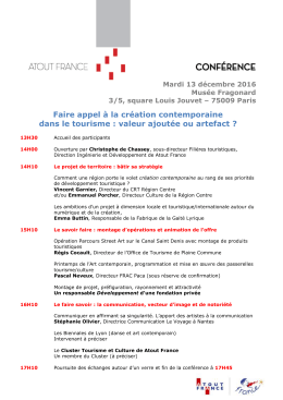 Faire appel à la création contemporaine dans le
