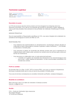 T&eacute;l&eacute;chargez la fiche de poste