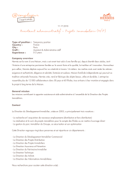 - Herm&egrave;s employeur