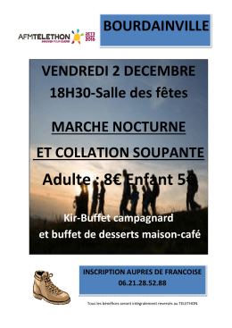 TELETHON 2016-marche nocturne