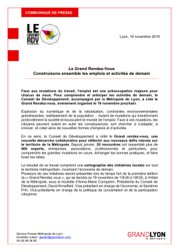 17/11/2016 - Le Grand Rendez-Vous