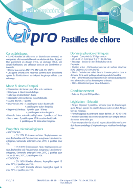 FT - ELIPRO PASTILLES DE CHLORE.indd
