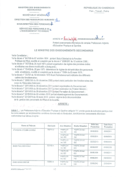 3 - avancements d`echelons de certains peps