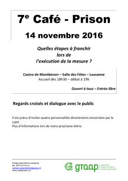 7e Caf&eacute; - Prison