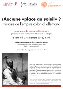 (Auc)une &laquo;place au soleil&raquo; ?