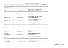 Etablissement calendriers jusqu`à Noël