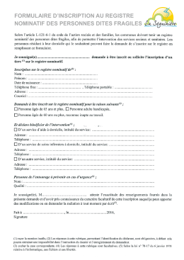 formulaire d`inscription au registre nominatif des personnes dites