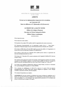 2016 144 arrete depose de candelabres - DiR Centre