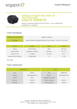 Voir feuille du produit
