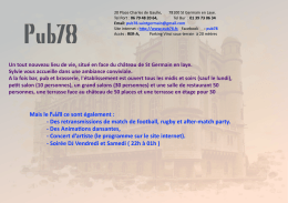 Presentation établissement