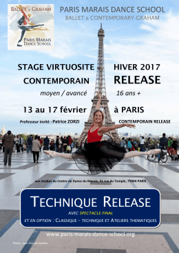 CONTEMPORAIN technique RELEASE