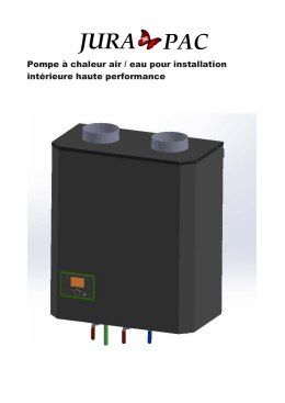 Documentation - Jurapac Pompes &agrave; chaleur
