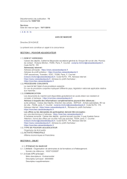 16007100_ Organisation de s&eacute;minaires et de