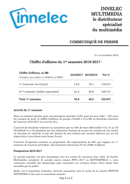 INNELEC MULTIMEDIA le distributeur spécialisé du multimédia