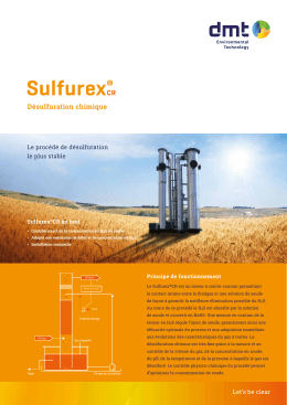 Désulfuration chimique - DMT Environmental Technology