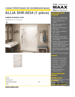 ALLIA SHR-6034 (1 pi&egrave;ce)