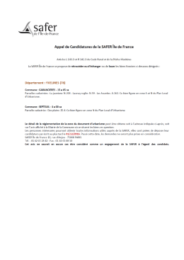 PUBLICITE jusqu`au 1er decembre 2016