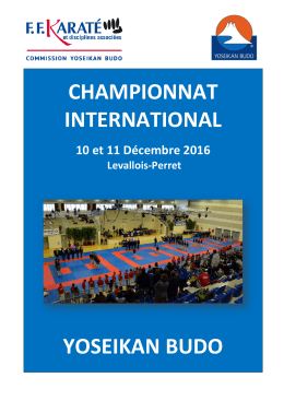 Programme - Yoseikan Budo Italia