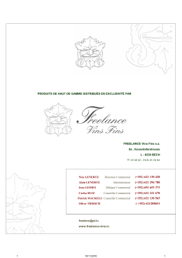 New Tarif 2016 - Freelance Vins Bech Luxembourg