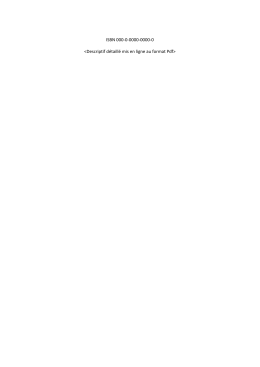 ISBN 000-0-0000-0000-0 ligne au format