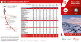 Horaires de navettes