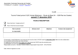 samedi 17 décembre 2016