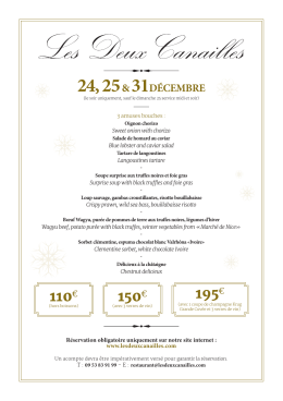 150&euro; 110&euro; 195 - Les Deux Canailles