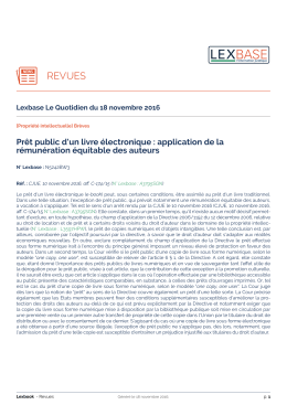 lire la breve