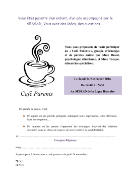 Café Parents - La Ligue Havraise