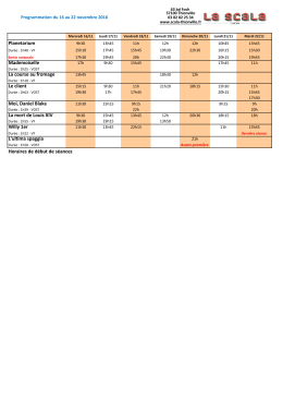Planetarium Mademoiselle La course au fromage Le client Moi