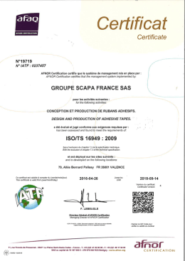 Page 1 @fzāO Certificat Certificate AFNIDIR CERTIFIE ATIDIM Nº