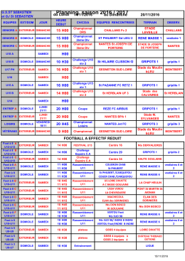 feuille-de-match-week-end 19 et 20 Nov