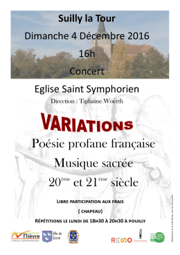 variations - Commune de Suilly-la-Tour