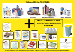 L`extension des consignes de Tri (pdf