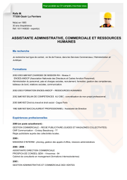 assistante administrative, commerciale et ressources humaines