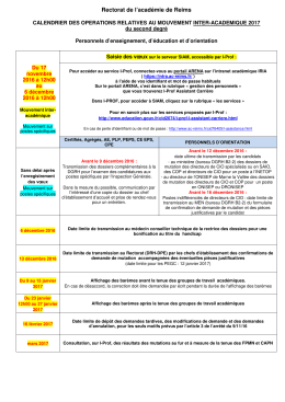 Rectorat de l`acad&eacute;mie de Reims