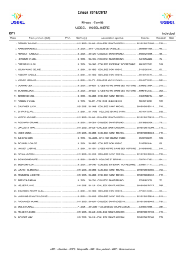 toutes les categories