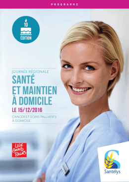 Programme - Santélys, association spécialiste de la santé à