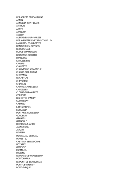 En Isère, 92 communes sont concernées.